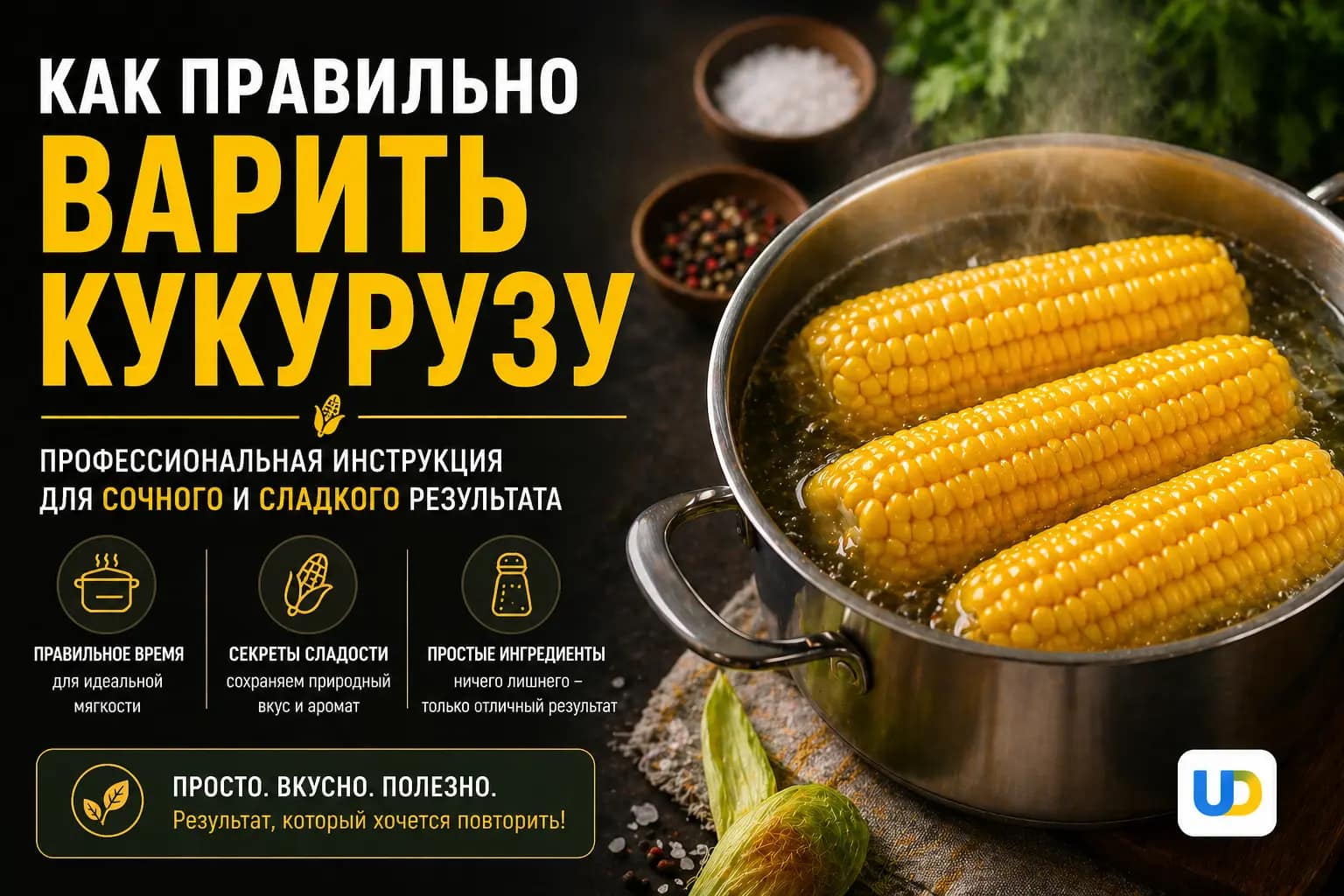 Как правильно варить кукурузу: профессиональная инструкция - Ukraine Daily