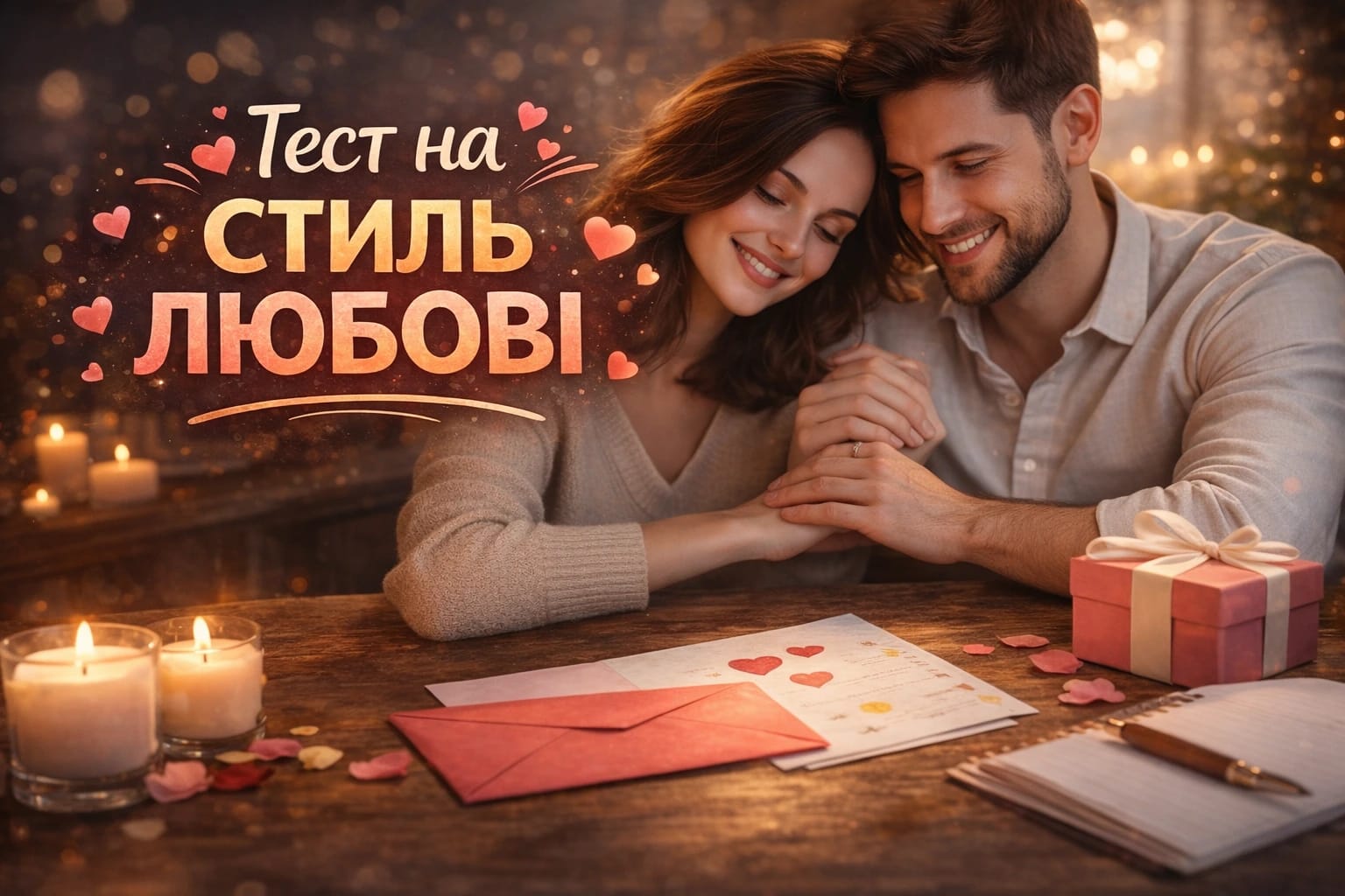 Тест на стиль любові - Ukraine Daily