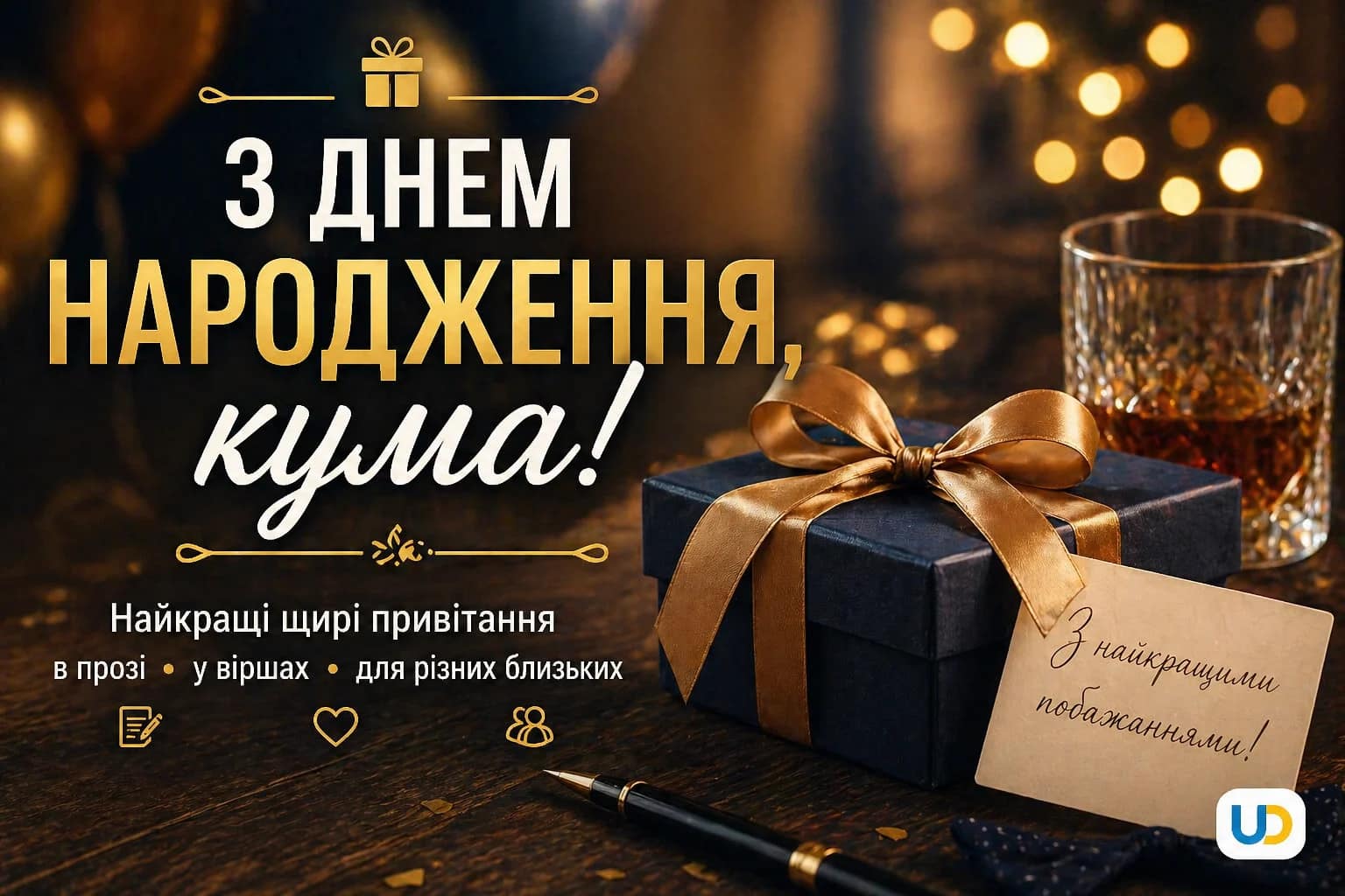 З днем народження кума: найкращі щирі привітання в прозі, віршах та для різних близьких - Ukraine Daily
